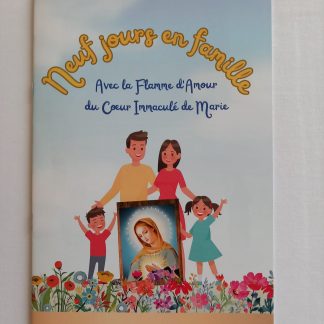 Livret "9 jours en famille" avec la Flamme d'Amour